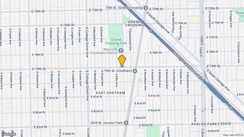 7939 S Dobson Ave Map and Location Details