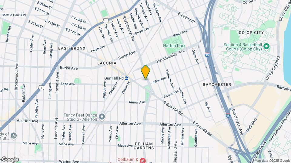 3013 Eastchester Rd Map and Location Details