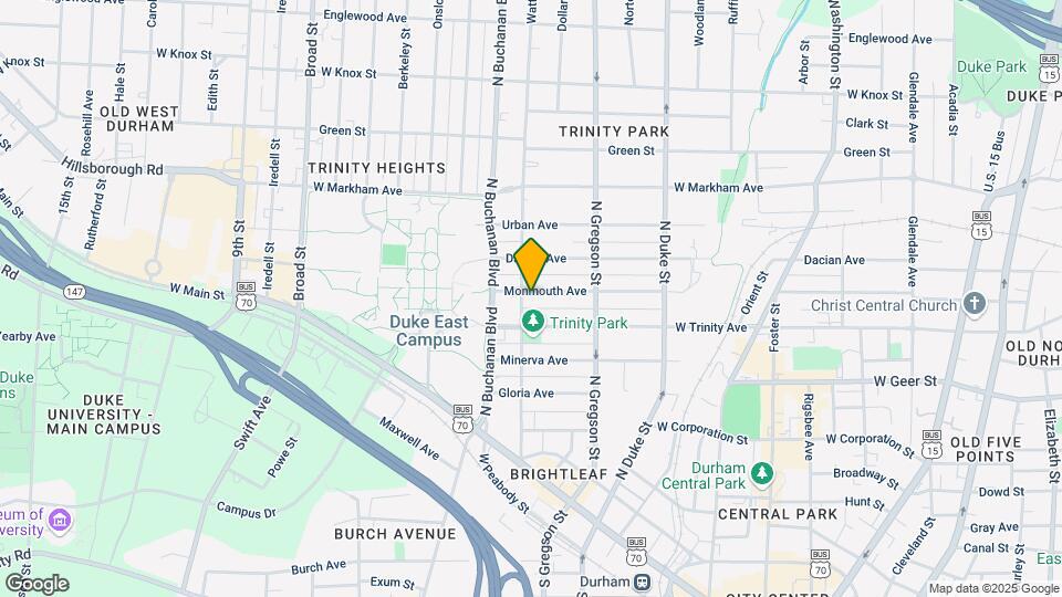512 Watts St Mapa y Detalles de la Ubicación