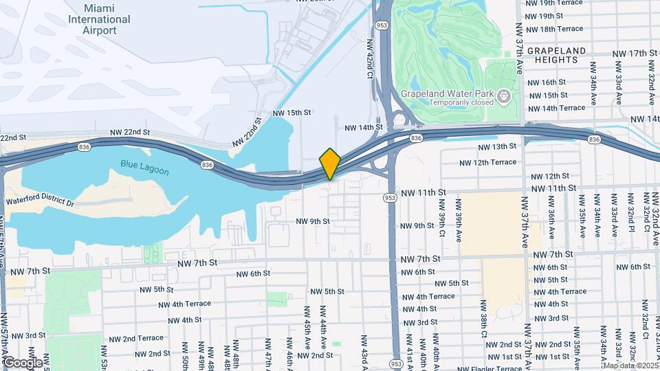 4393 NW 11th St Map and Location Details