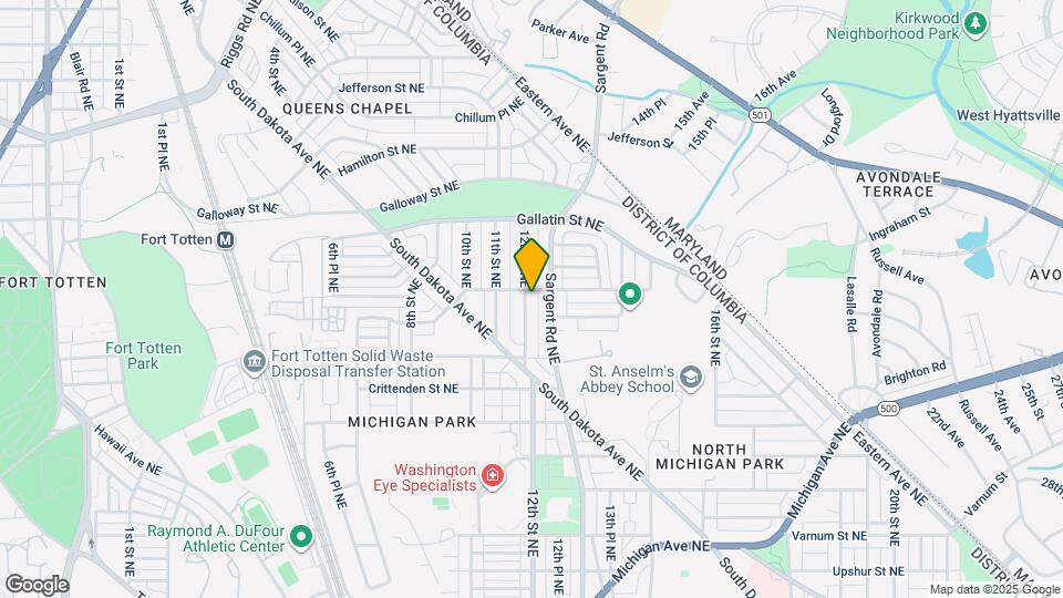 4969 12th St NE Map and Location Details