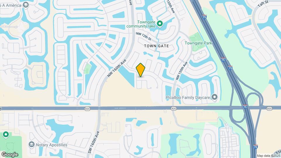 15877 NW 4th Ct Map and Location Details
