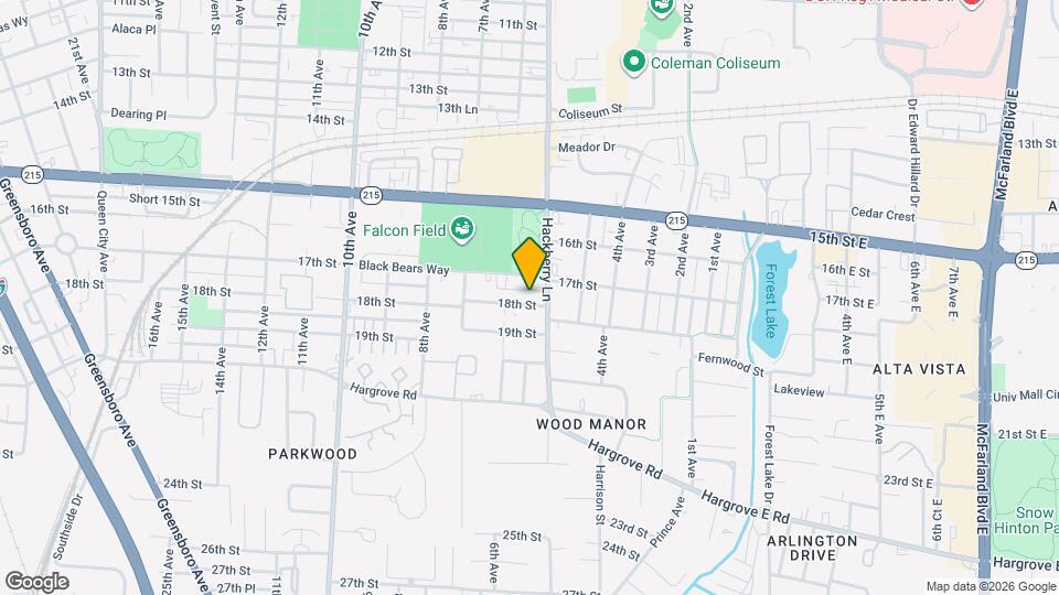 526 18th St Map and Location Details