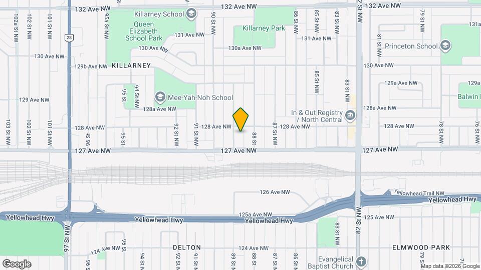 12731-12789 89 St NW Map and Location Details