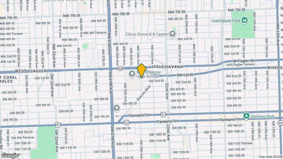 2395 SW 2nd St Mapa y Detalles de la Ubicación