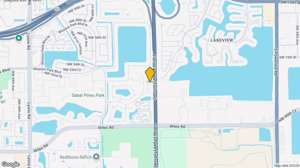 3569 Santa Fe Pl Map and Location Details