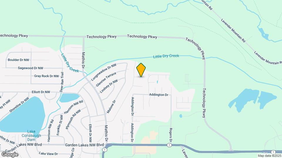 8 Idlewood Ct NW Map and Location Details