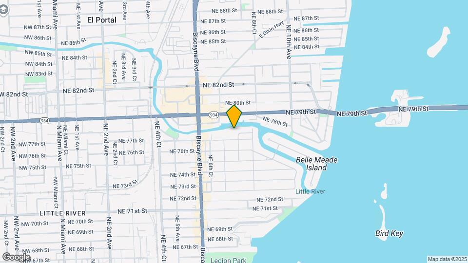 745 NE 77th St Map and Location Details