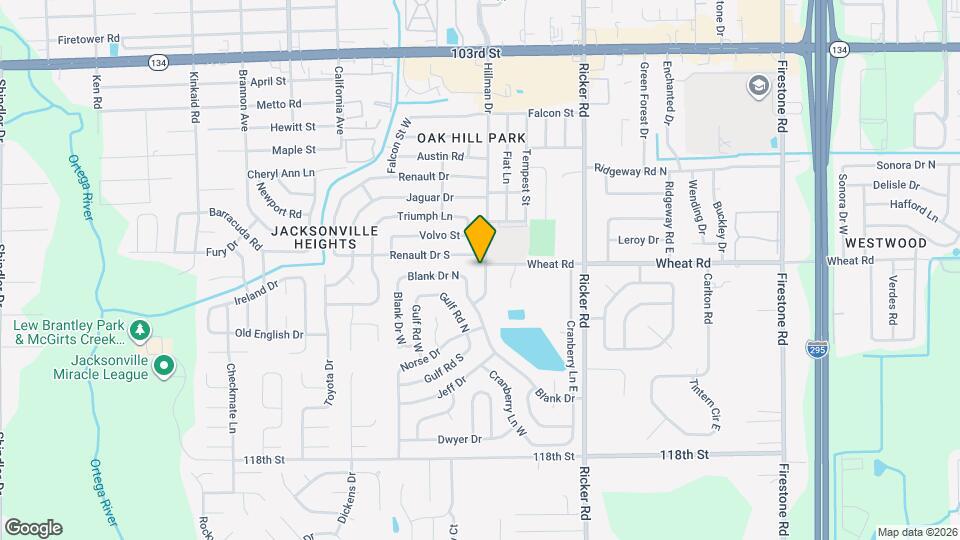 6010 Hillman Dr Map and Location Details