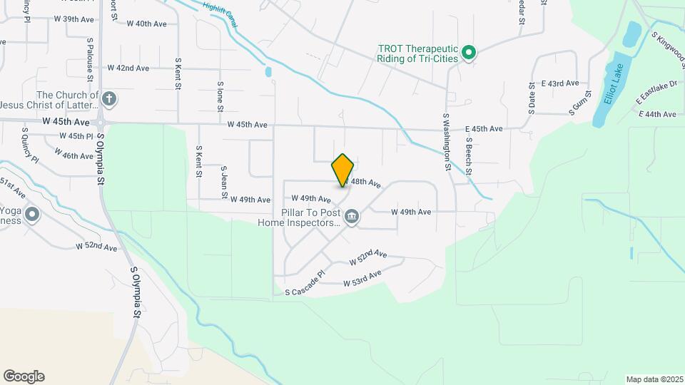 4804 S Dayton Pl Map and Location Details