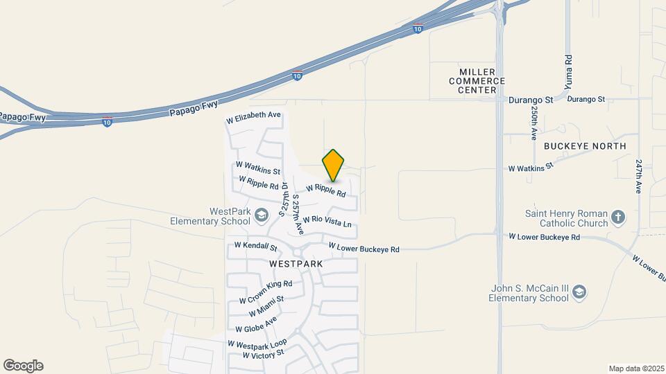 25572 W Ripple Rd Map and Location Details