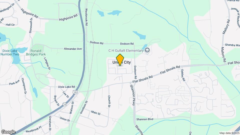 4701 Flat Shoals Rd Map and Location Details