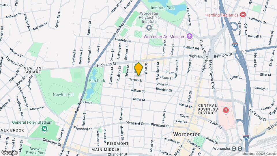 16 Dayton St, Unit 1F Mapa y Detalles de la Ubicación