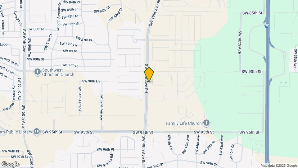 8731 SW 44th Ct Map and Location Details