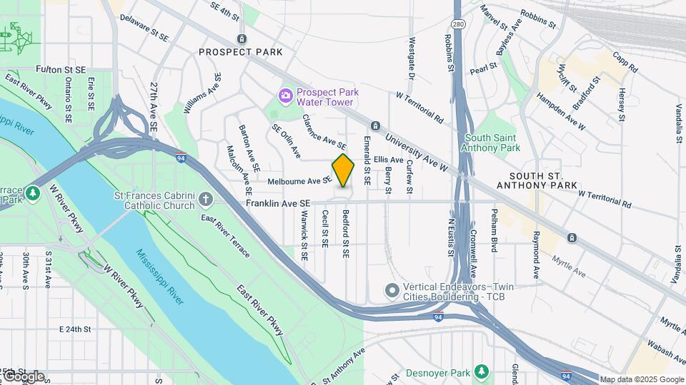 2123 Franklin Ave SE, Unit 1 Map and Location Details