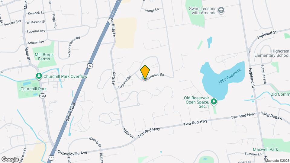 247 Cottonwood Rd Map and Location Details