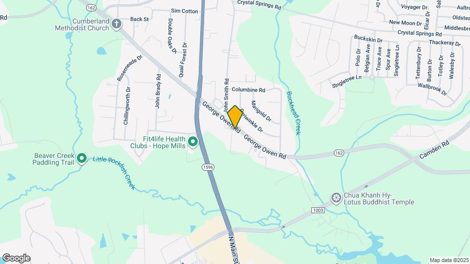 2736 George Owen Rd Map and Location Details