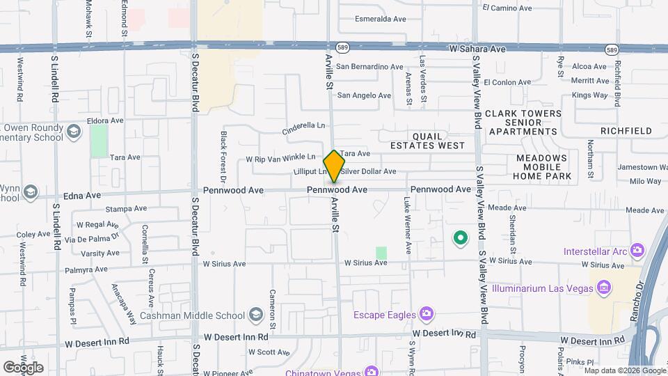 Pine Village Apartments LP Map and Location Details