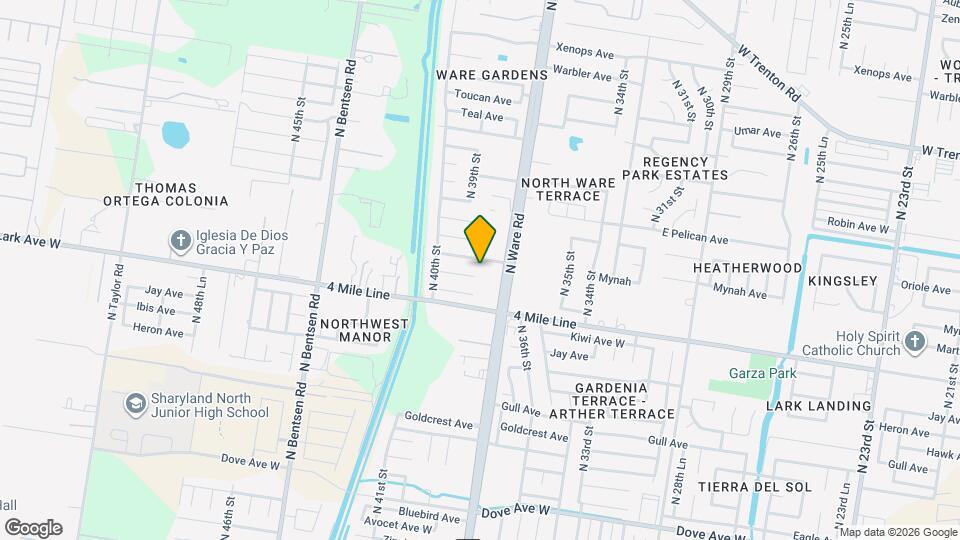 3804 Mynah Ave Map and Location Details