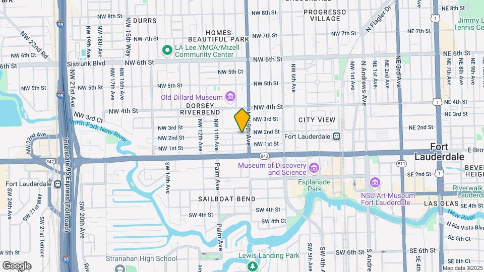 912 NW 2nd St Map and Location Details