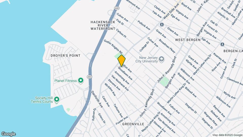 396 Woodlawn Ave Map and Location Details