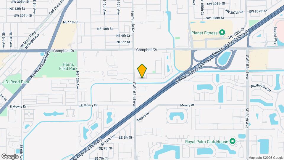 1856 NE 3rd Ct Map and Location Details