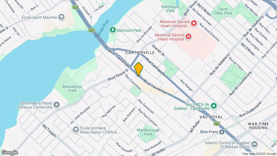 Rosalie-Cadron Map and Location Details