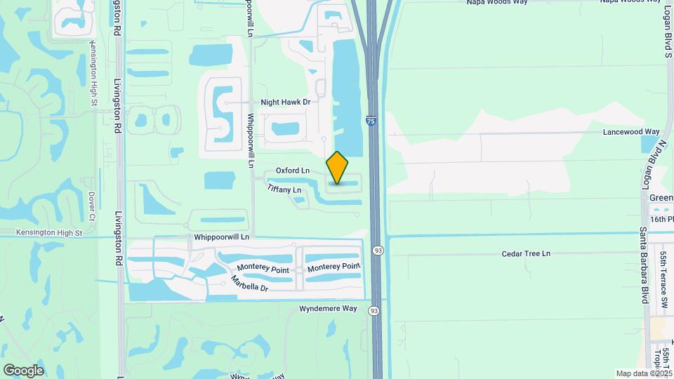 981 Hampton Cir Map and Location Details