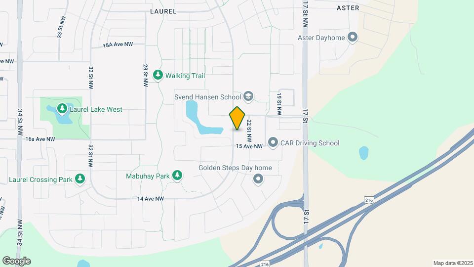 1519 24 St NW Map and Location Details