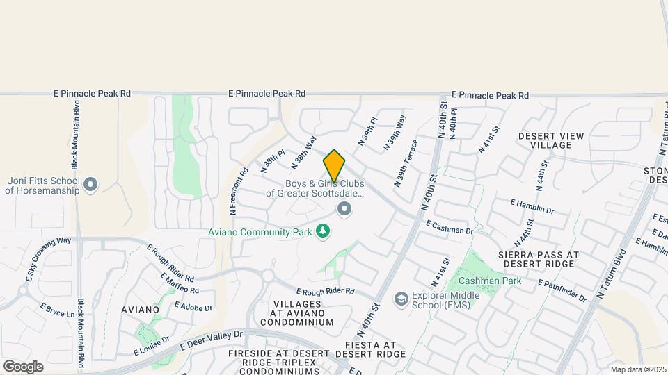 3942 E Patrick Ln Map and Location Details