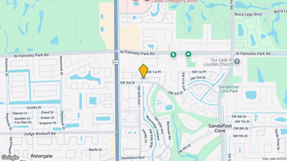 22226 SW 65th Terrace Map and Location Details