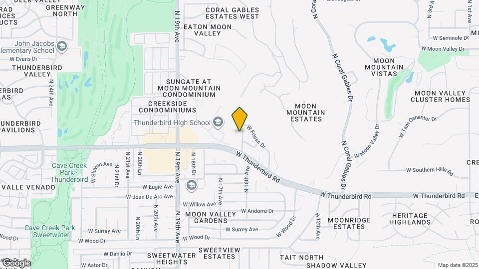 13802 N 17th Ave Map and Location Details