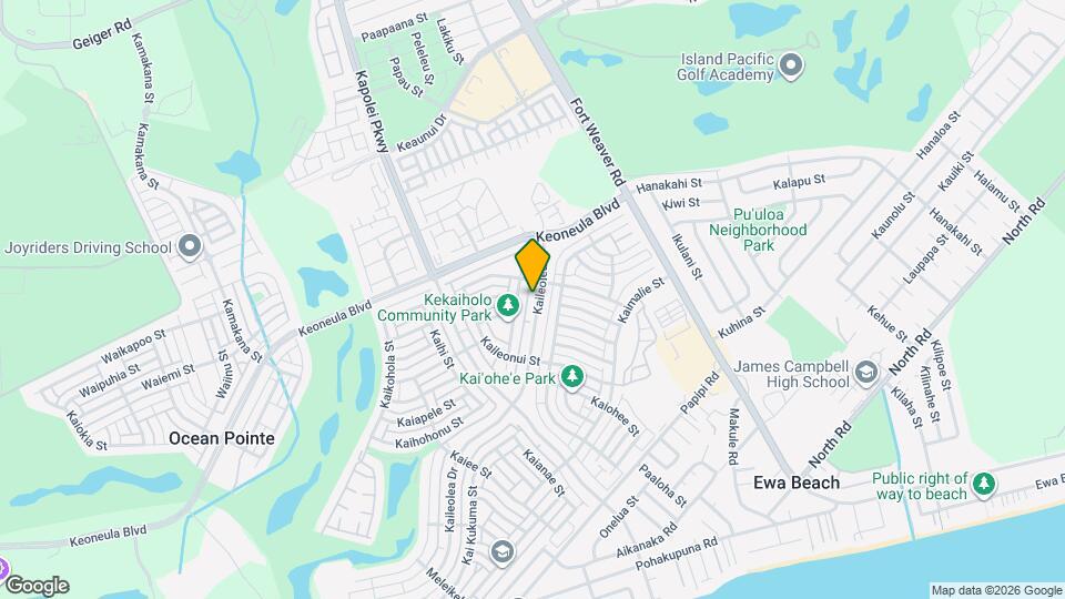 91-1050-1050 Kaileolea Dr Map and Location Details