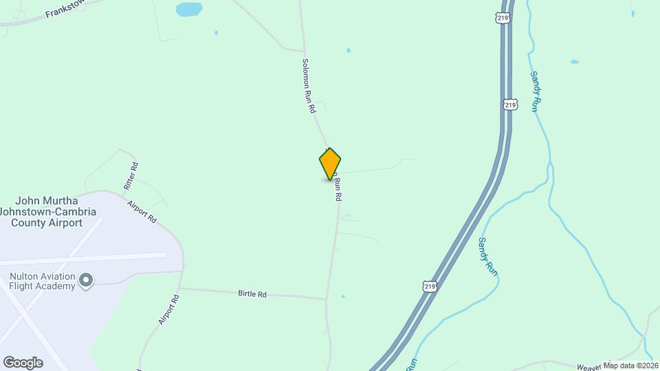 1274 Solomon Run Rd Map and Location Details