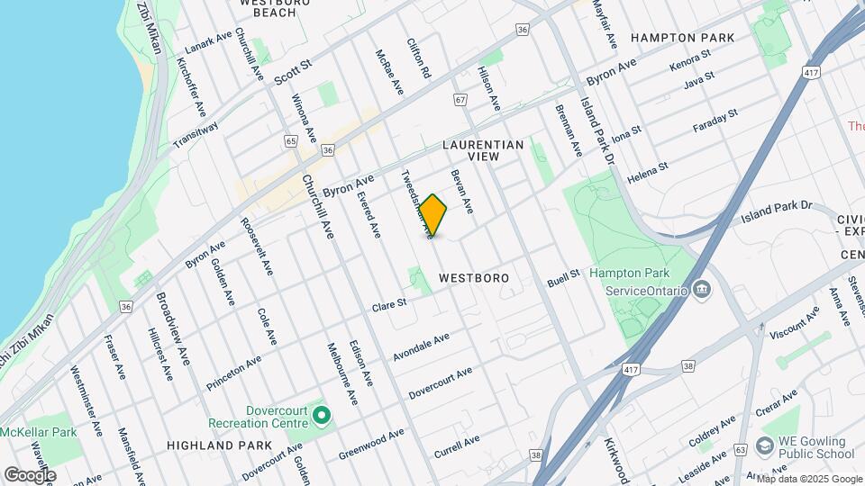 2-579 TWEEDSMUIR Ave Map and Location Details