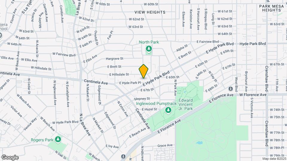 599-601 Hyde Park Pl Map and Location Details
