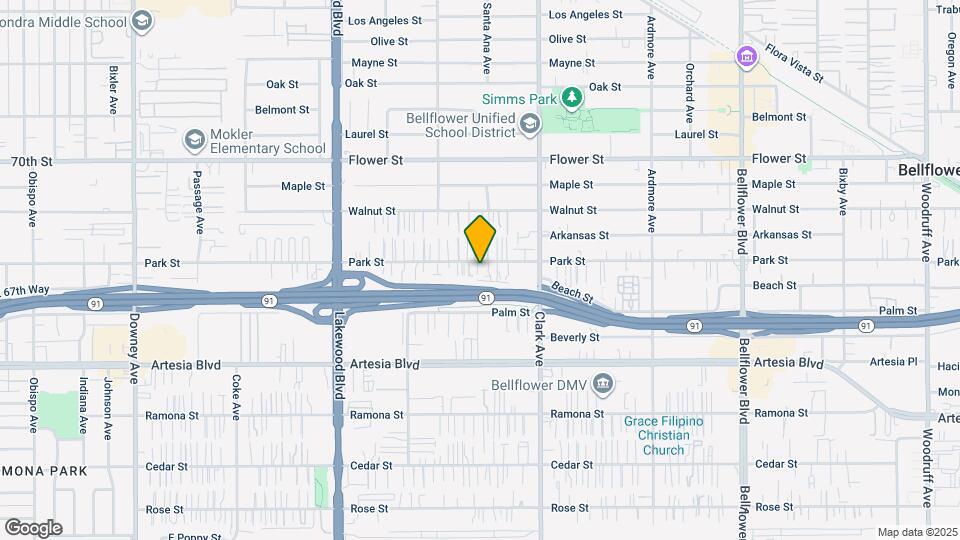 9254 Park St Map and Location Details