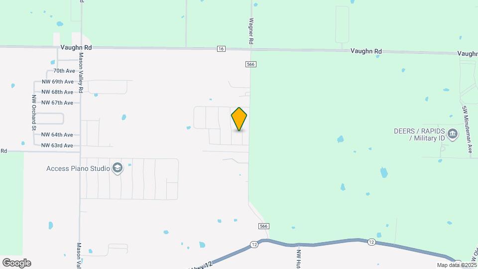 6401 NW Kathleen St Map and Location Details