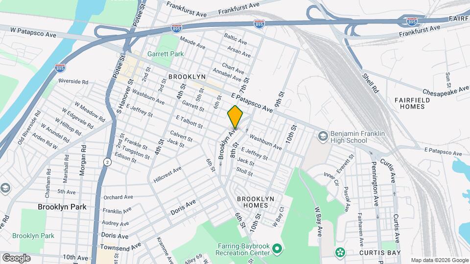 3813 Brooklyn Ave Map and Location Details