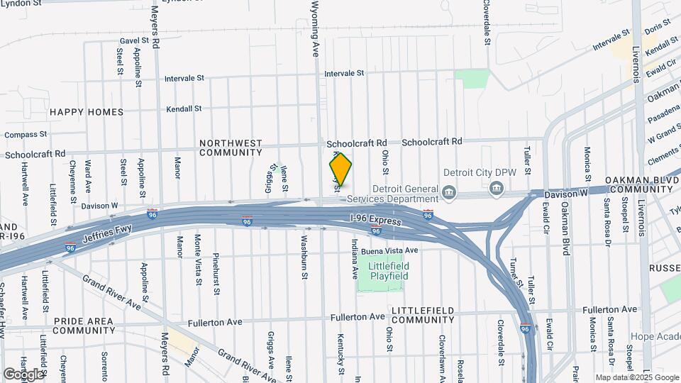 13516 Kentucky St Map and Location Details