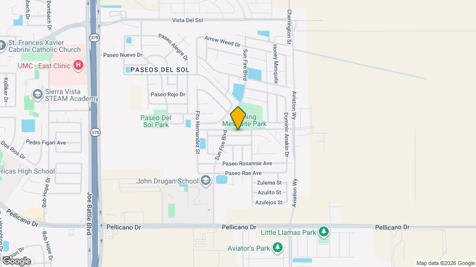 12569 Wolf Berry Dr Mapa y Detalles de la Ubicación