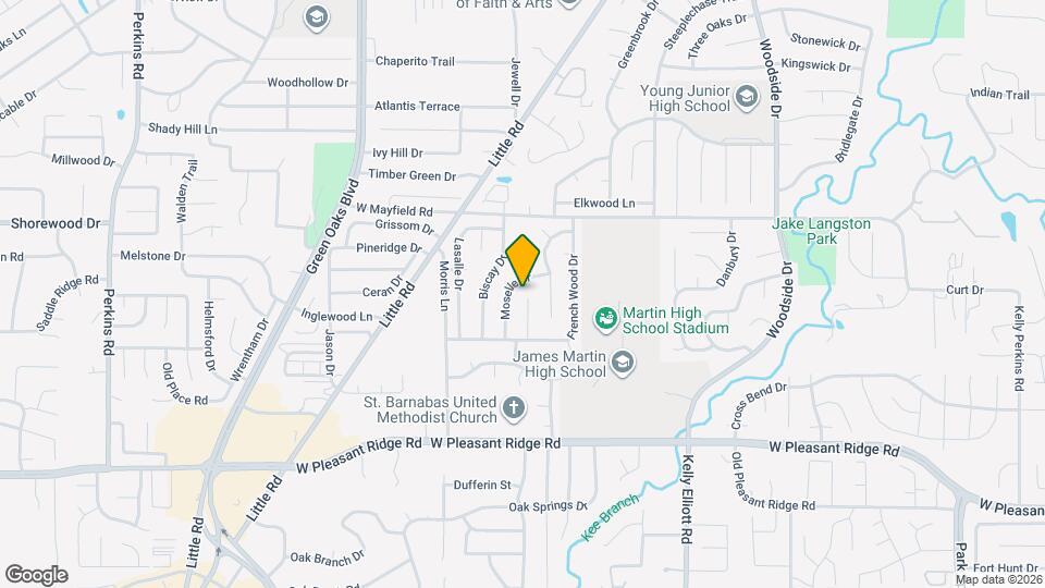 3700 Dauphine Ct Map and Location Details