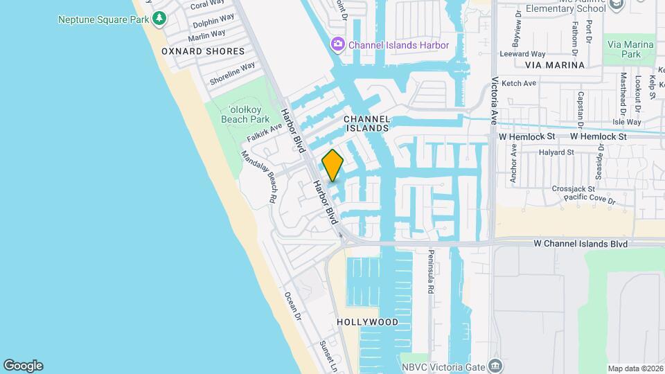 2240 Harbor Blvd Mapa y Detalles de la Ubicación