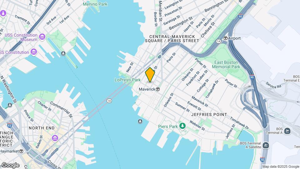 168 Sumner St, Unit 3 Map and Location Details