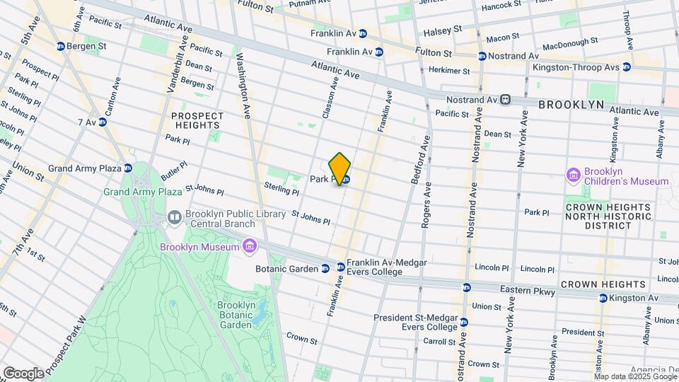 600 Park Pl, Unit 13 Map and Location Details