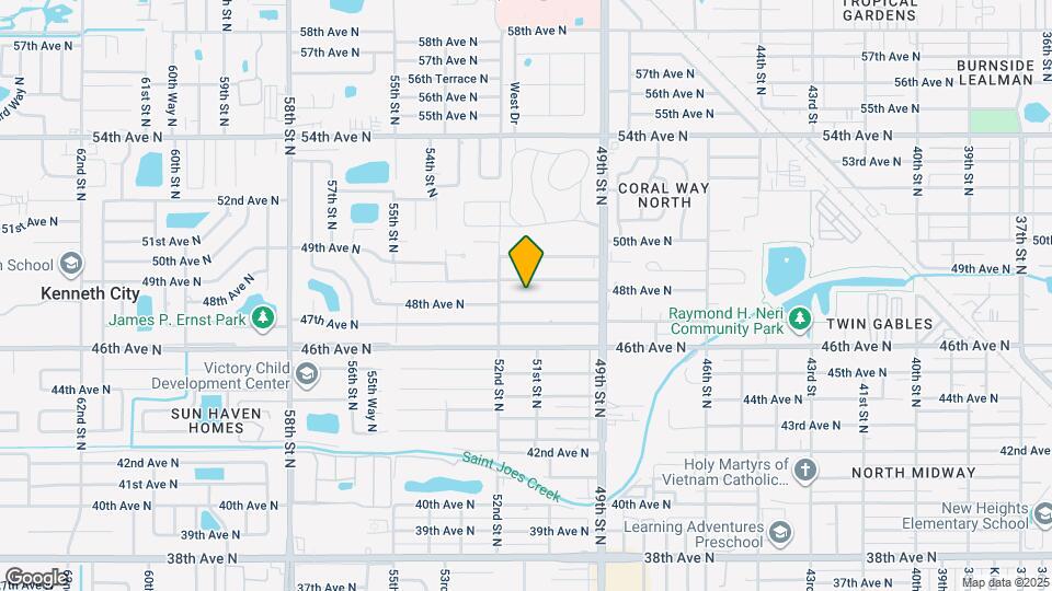 5051 48th Ave N Map and Location Details