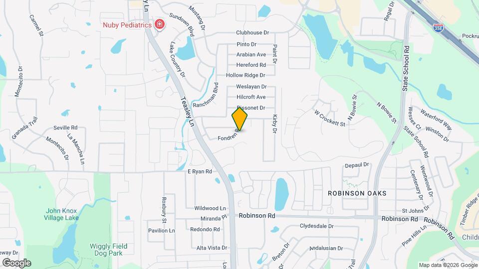 2620 Fondren Rd Map and Location Details