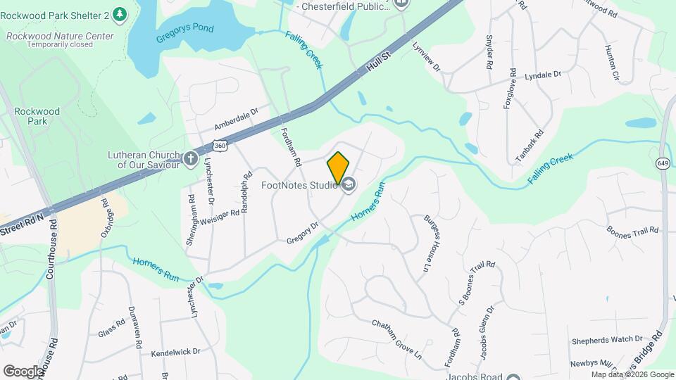 9150 Gregory Dr Map and Location Details