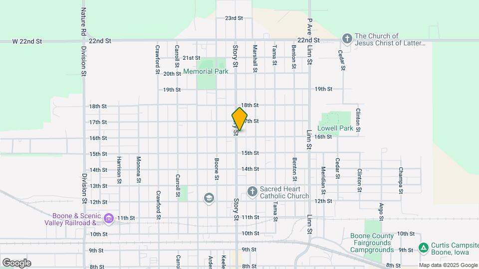 1604 Story St Map and Location Details