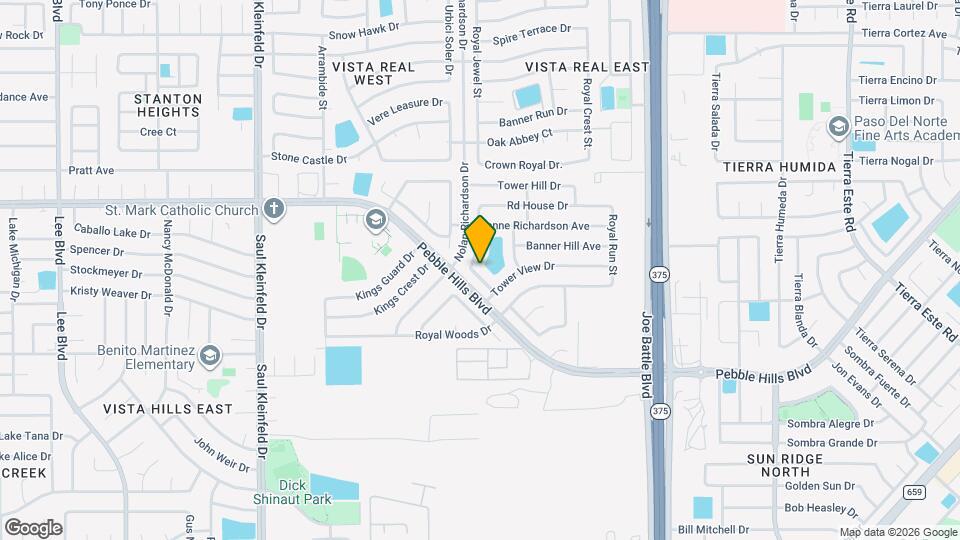 2914 Royal Knoll Dr Map and Location Details